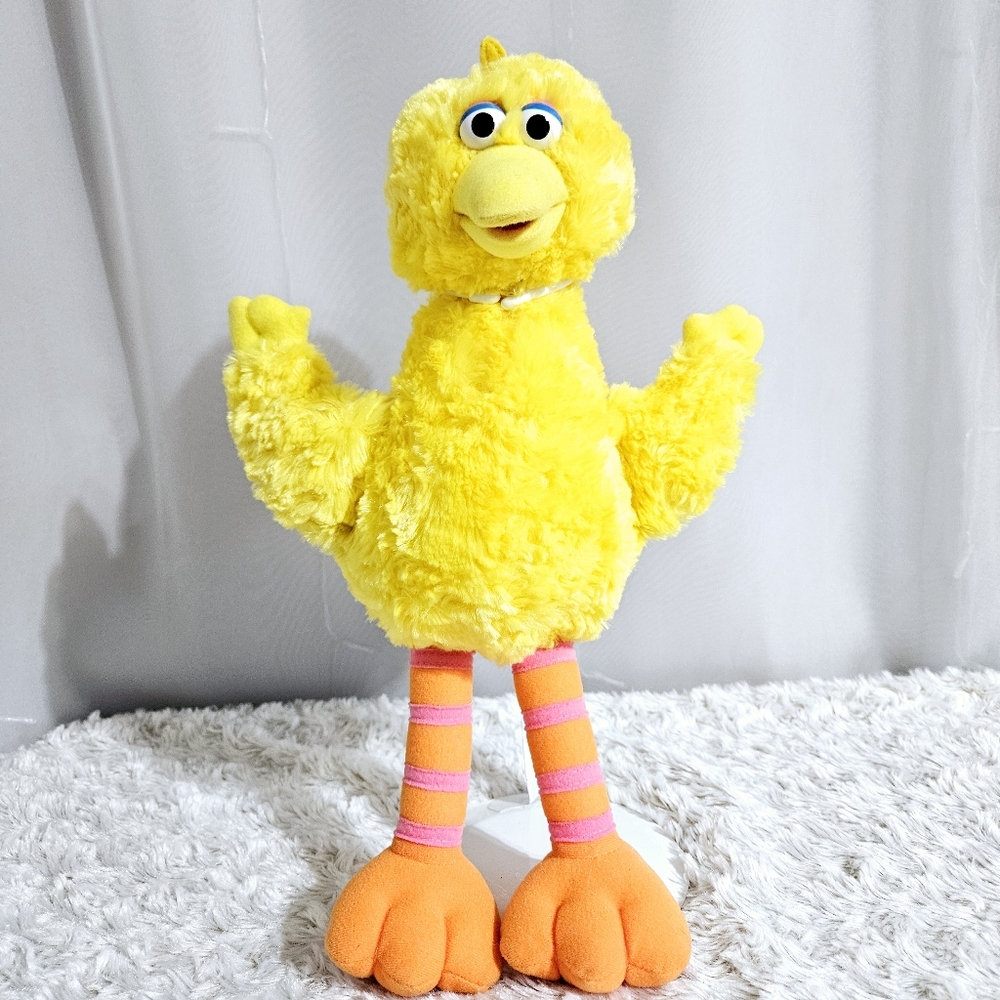Gund - Sesame Street's Big Bird Super Soft Bean Bag Plush - 2002